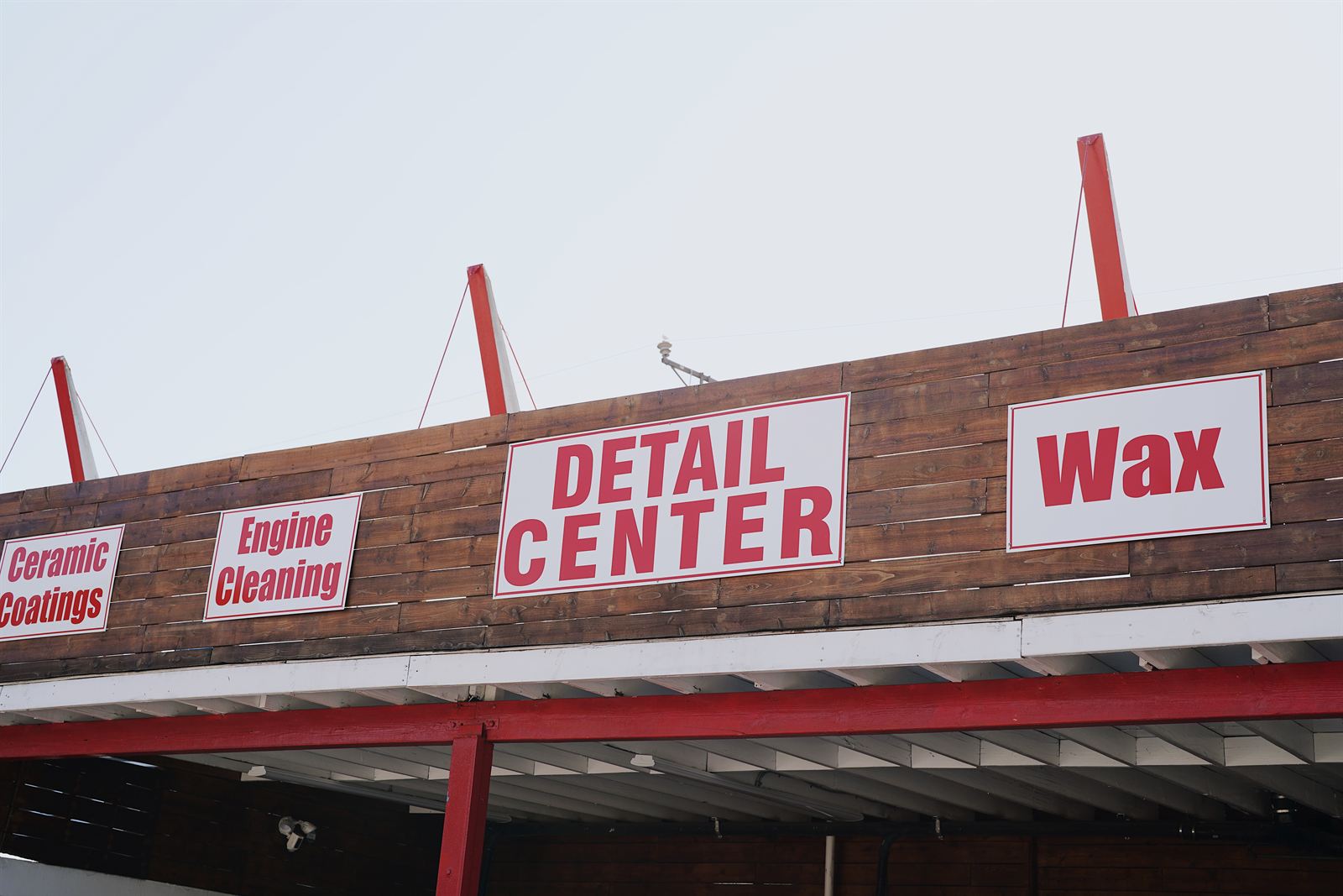 Detail Center offering Ceramic Coatings, Engine Cleaning, and Wax